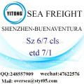 Puerto de Shenzhen LCL consolidación a Buenaventura